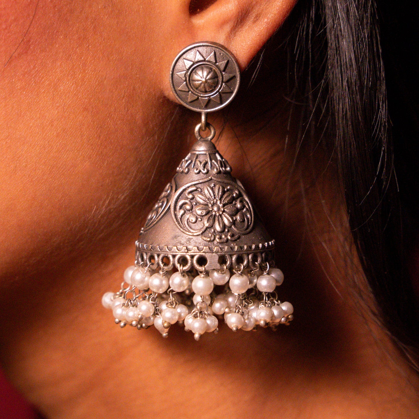 Trikoni Jhumke