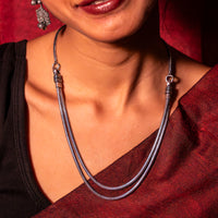 Jaya - Two Line Necklace