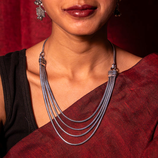 Hema - Four Line Necklace