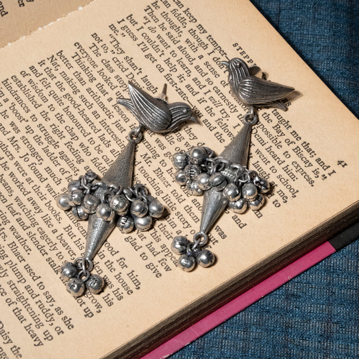 Chidiya Ghungroo Earrings