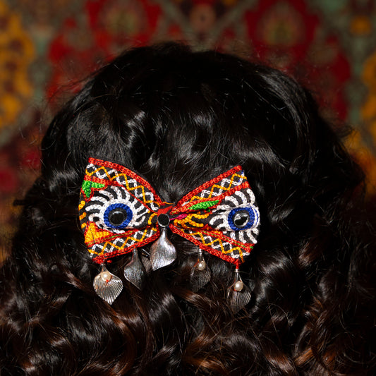 Navrangini Bow Hair Clip