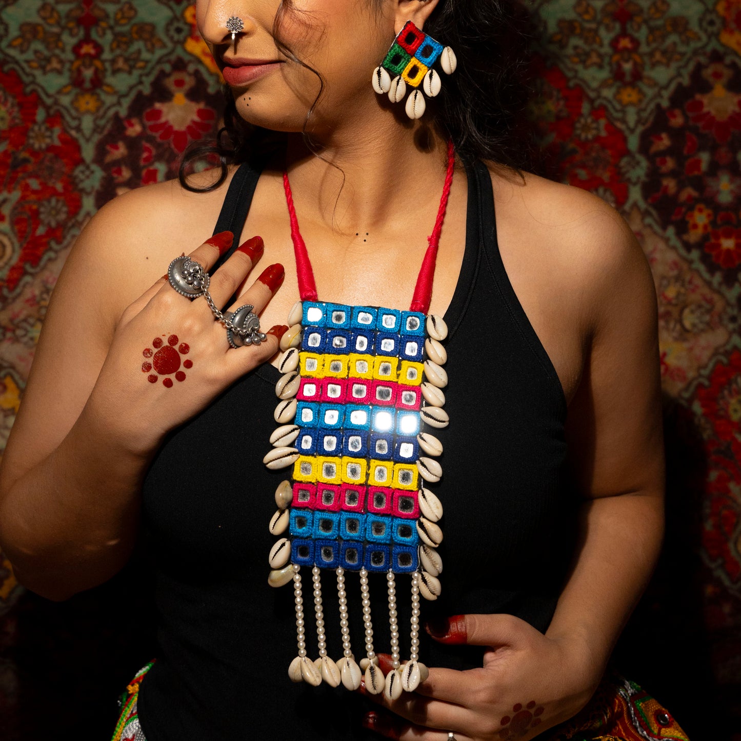 Rangdarshini Long Necklace Set