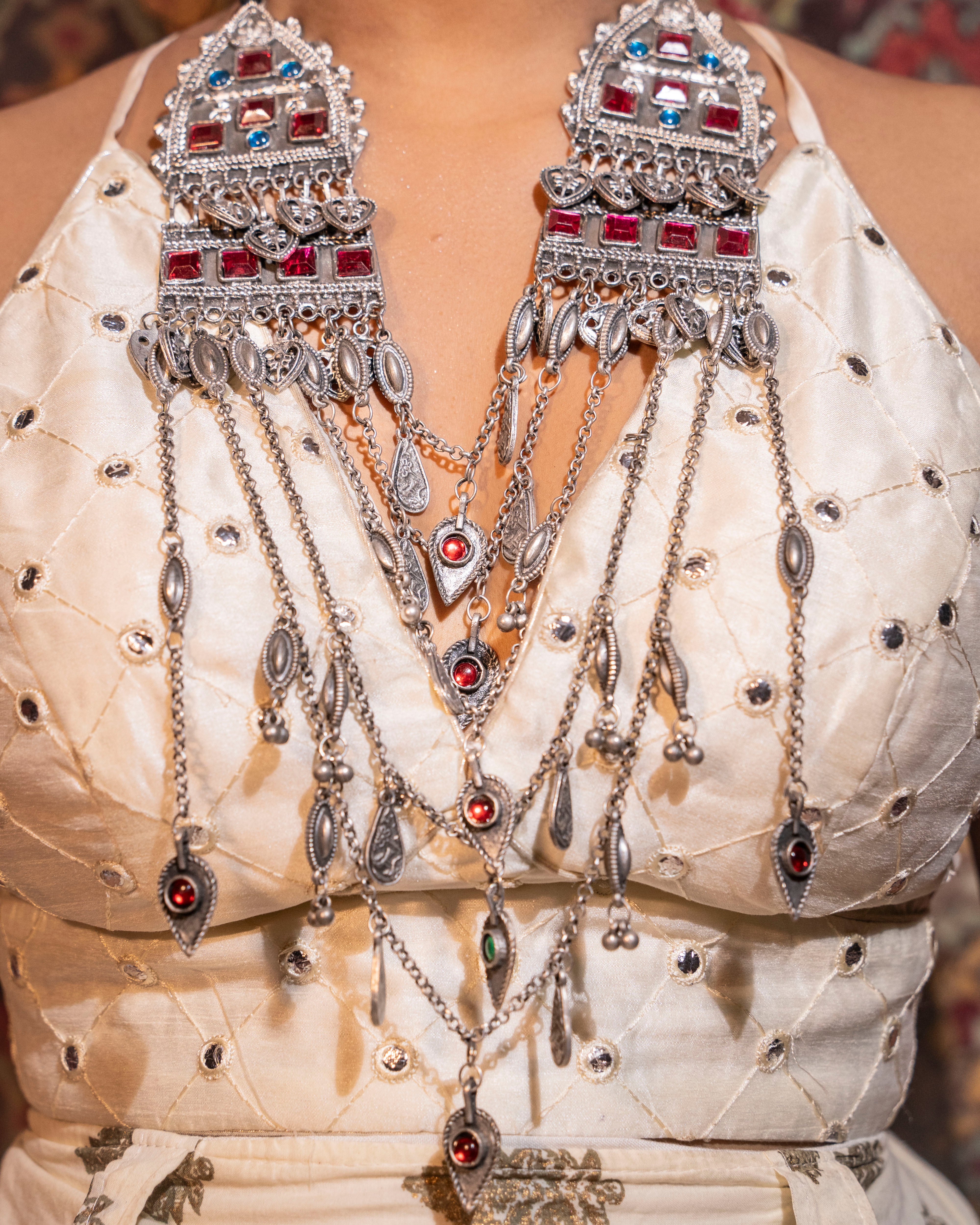 Gulaabi Afghaani Necklace