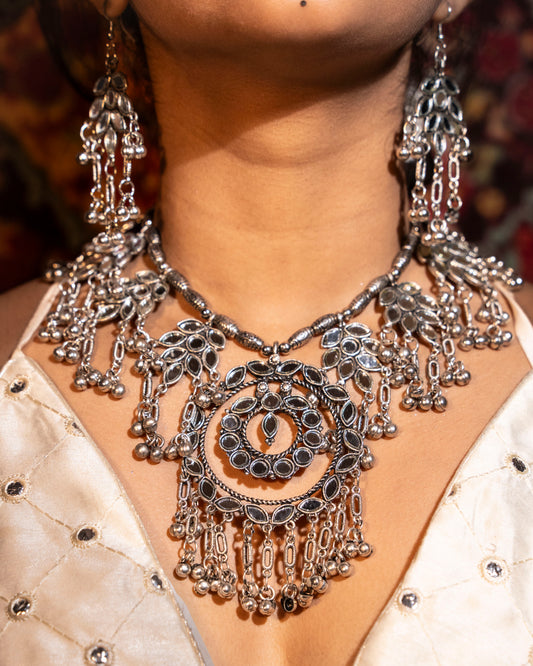 Phool Darpan Necklace Set