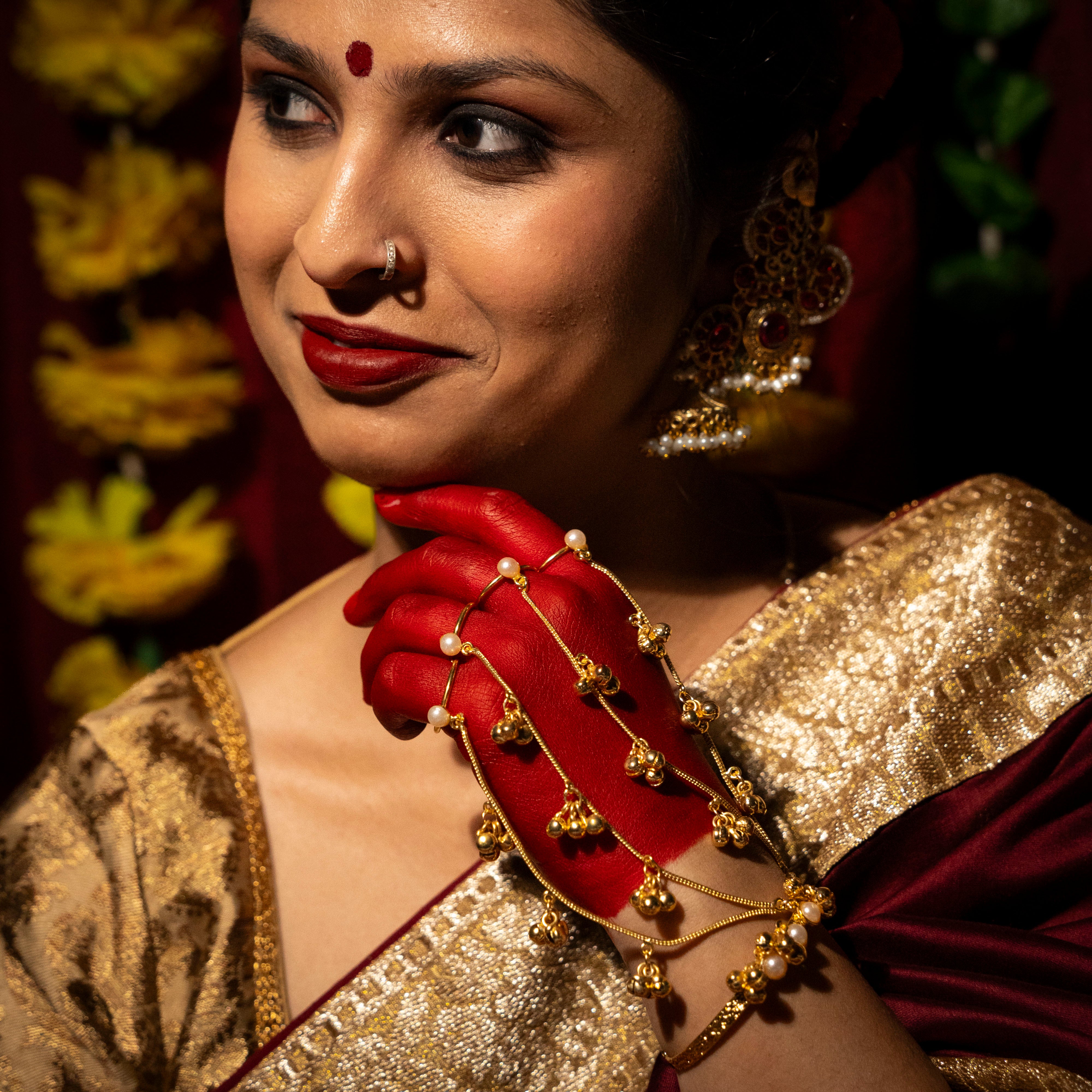 Sunehri Haathphool - Single Piece