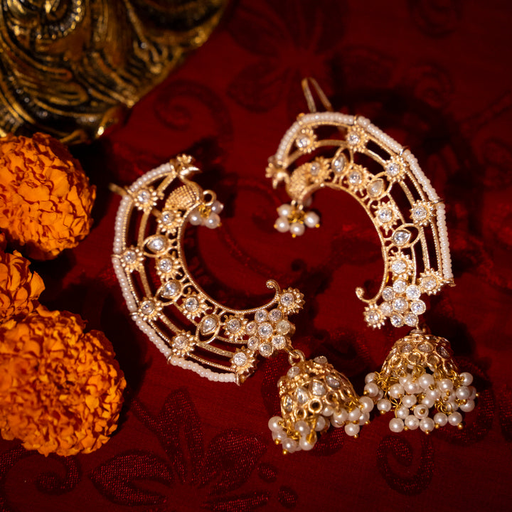 Deepika Earcuffs - White