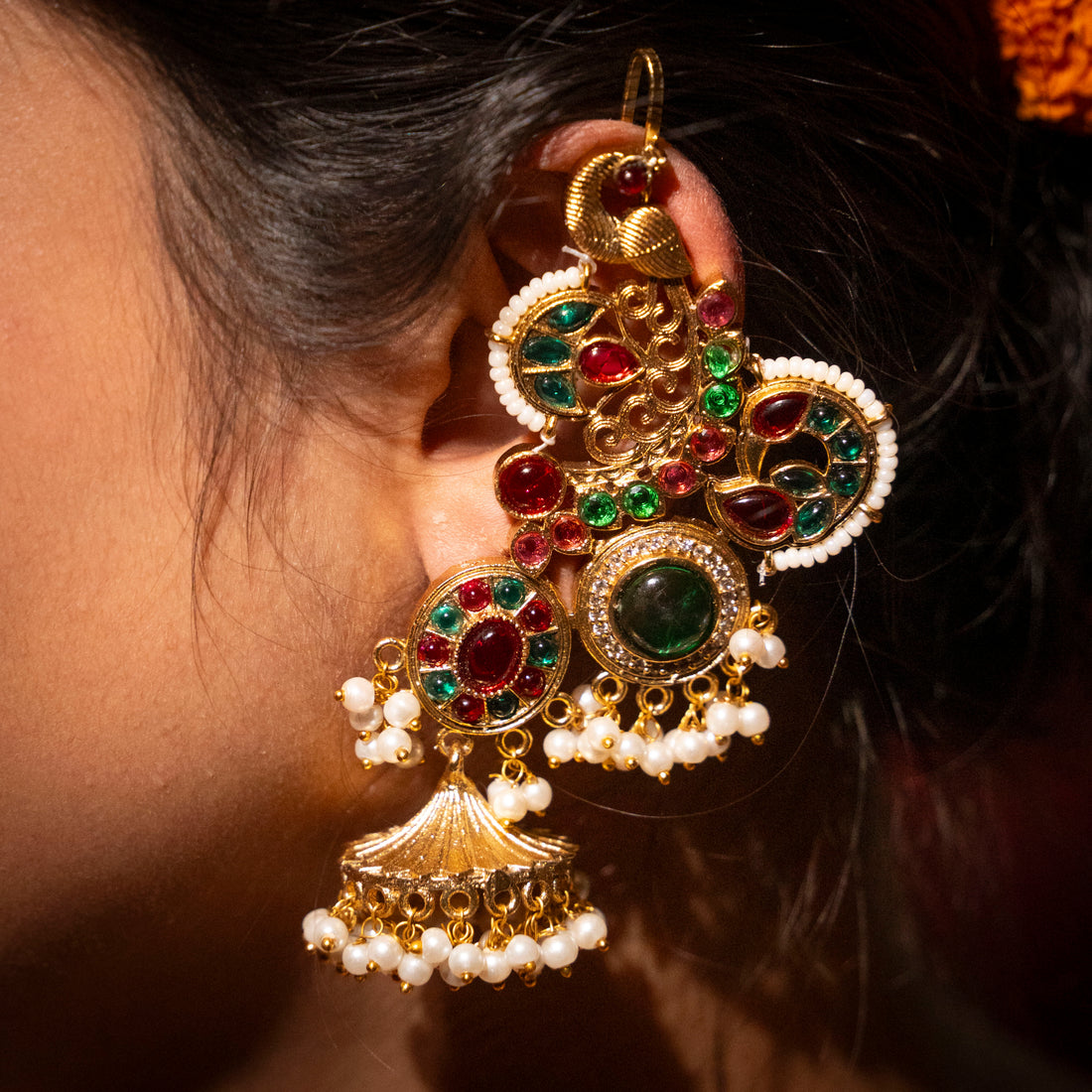 Laxmi Earcuff - Multicolour