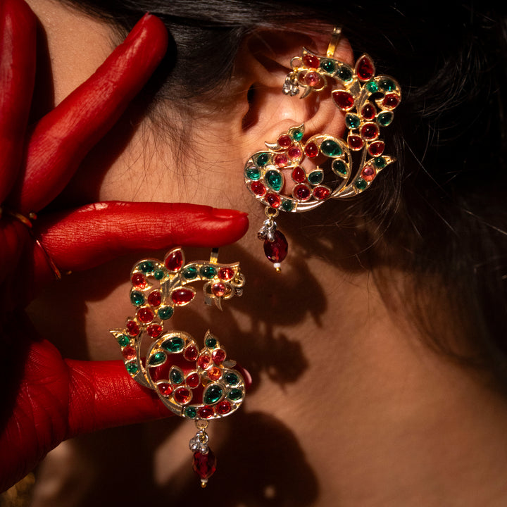 Rangoli Earcuffs