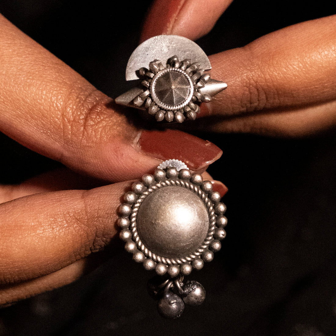 Suryashakti Pair - Earring and Non piercing Bugaadi