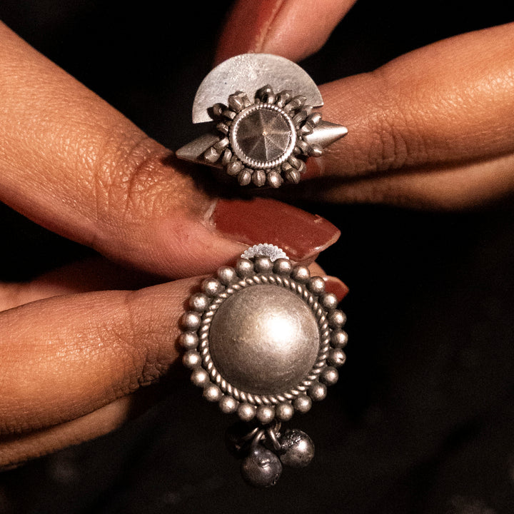 Suryashakti Pair - Earring and Non piercing Bugaadi