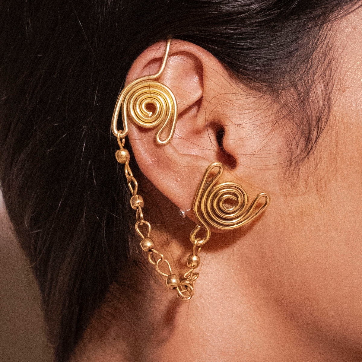 Moon Shaped Earcuffs
