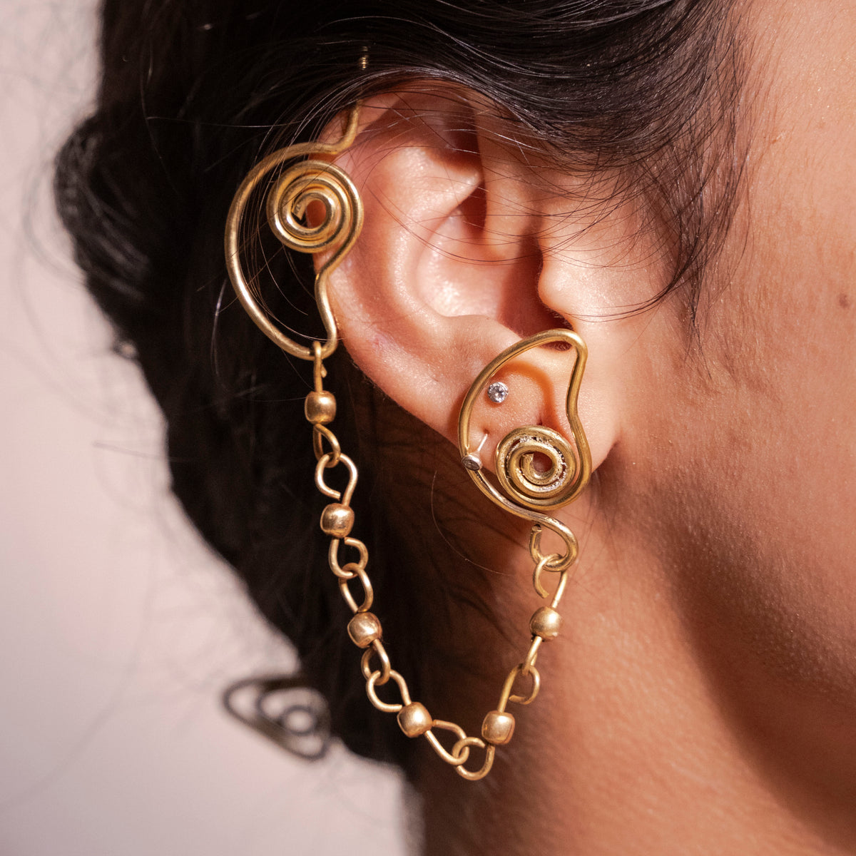 Mango Shaped Earcuffs