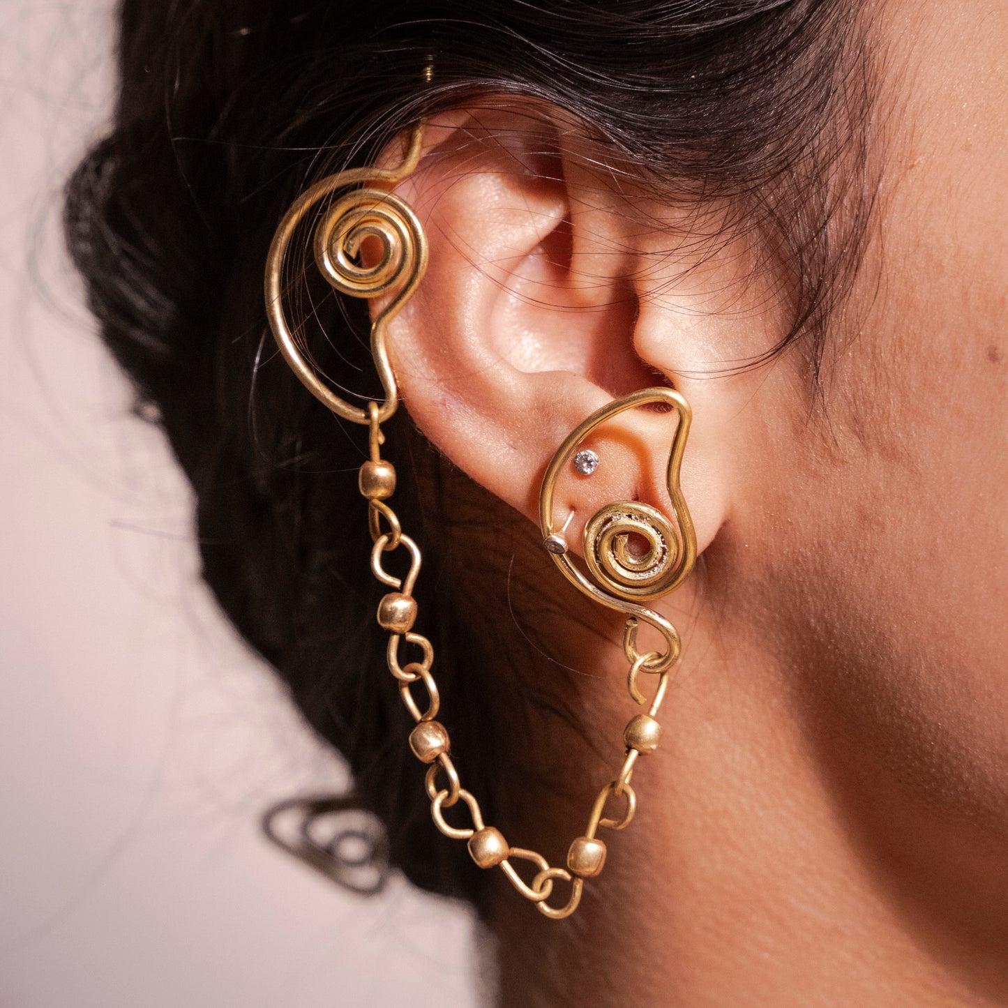 Mango Shaped Earcuffs