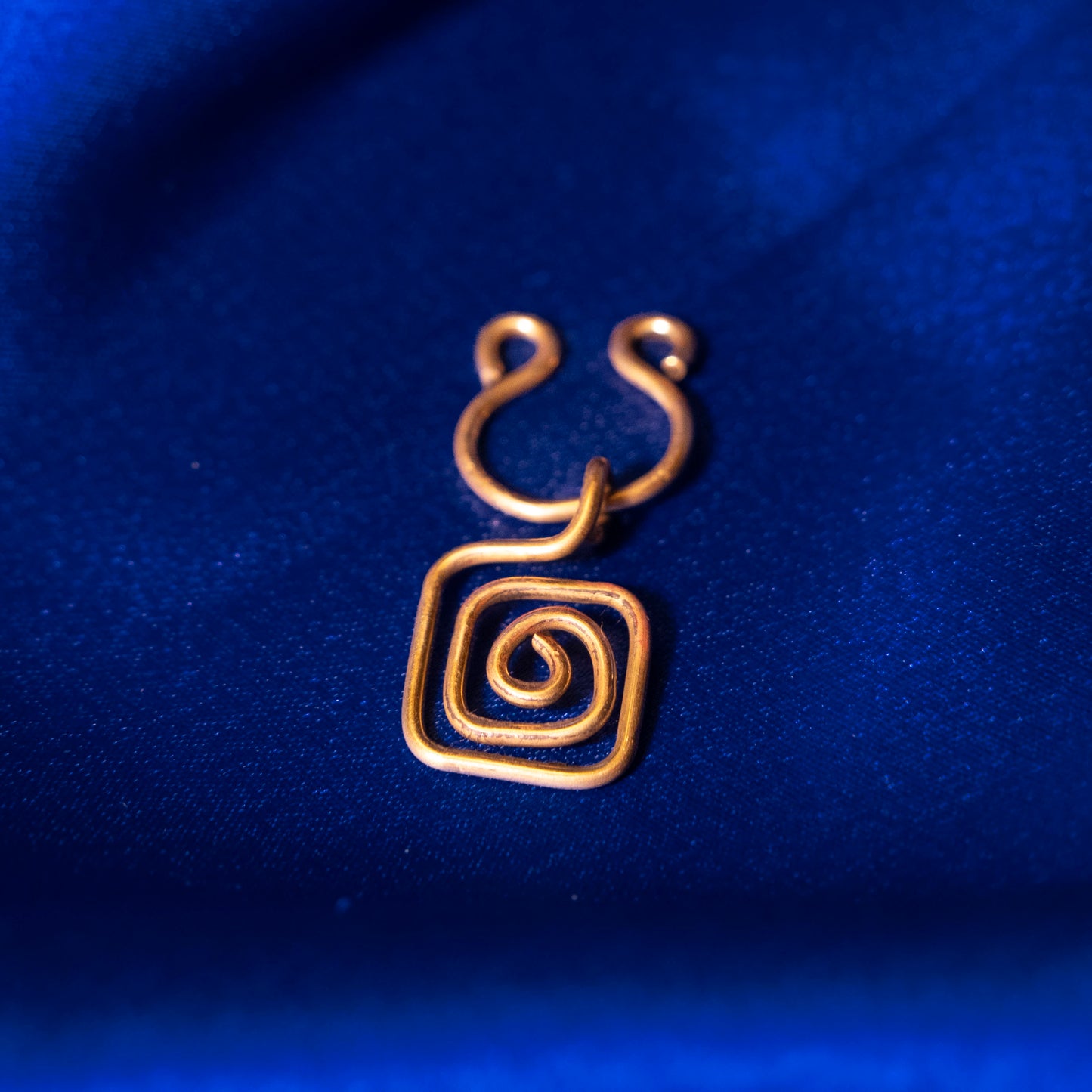 Square Septum Nose Ring - Clip On