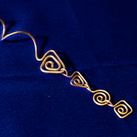 Triangle Head Hair Spring