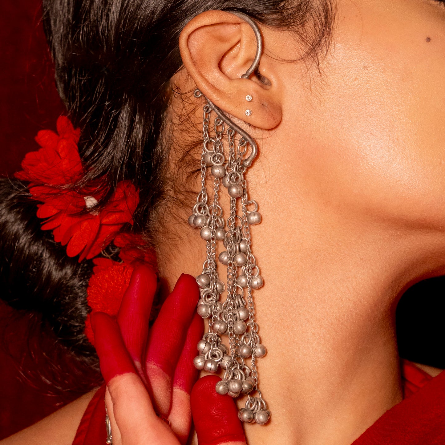 Ghungroo ki baahar Earcuffs