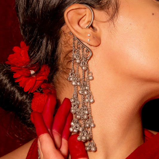 Ghungroo ki baahar Earcuffs - Pair
