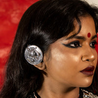 Mahadurga Clip on Bugaadi/ Hair Accessory - Pair