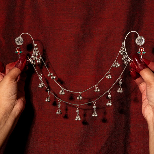 Rajkumaari Earcuff Hairchain