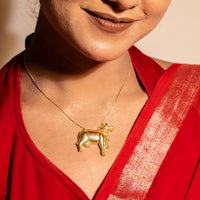 Nandi Pendant Necklace