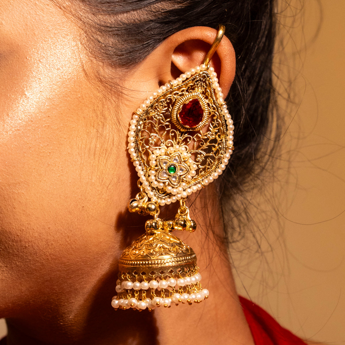 Rajputana Earcuffs