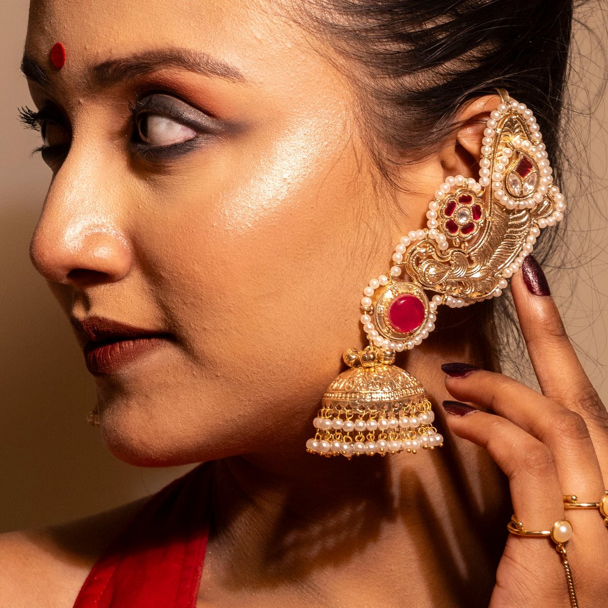 Rajlakshmi Earcuffs
