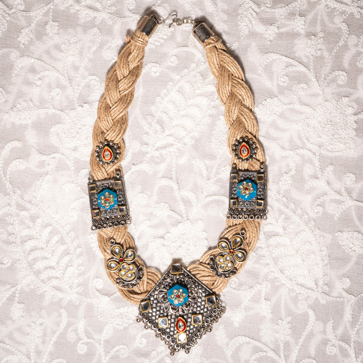 Sharvani Jute Necklace