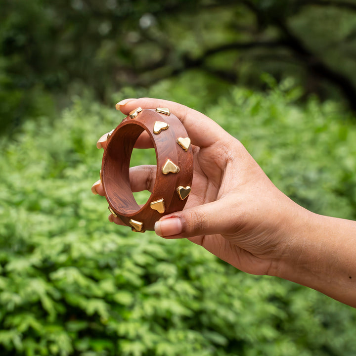 Rumi - Wooden Bangle