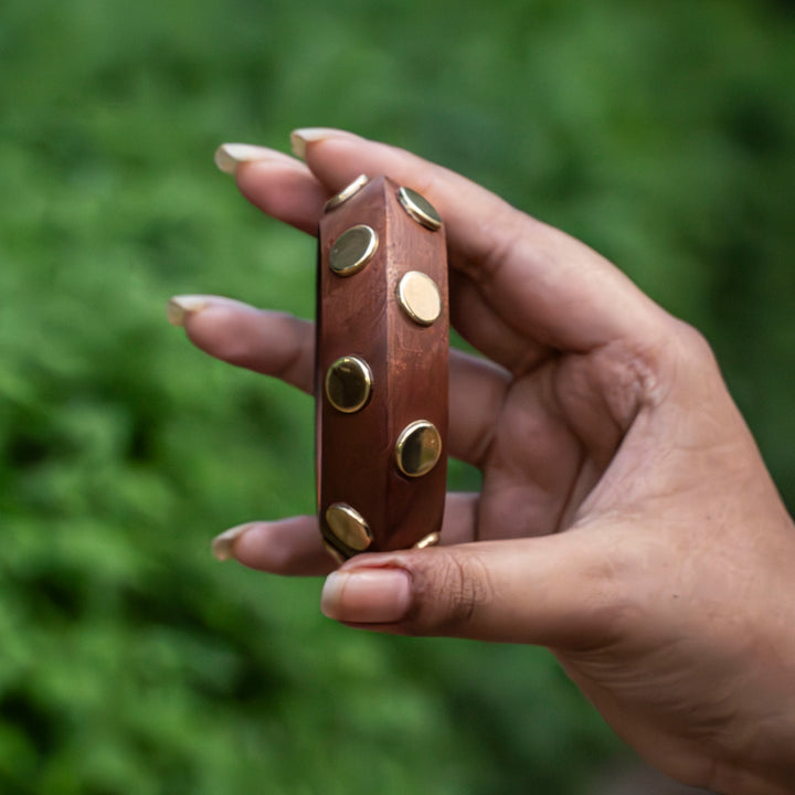 Noor - Wooden Bangle