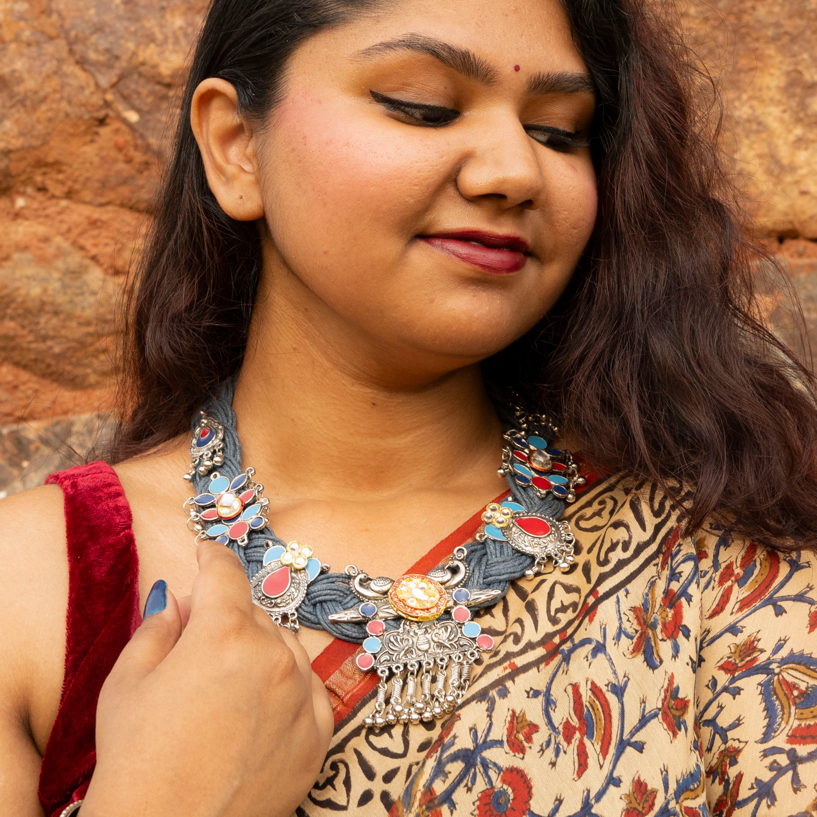 Neelima Jute Necklace