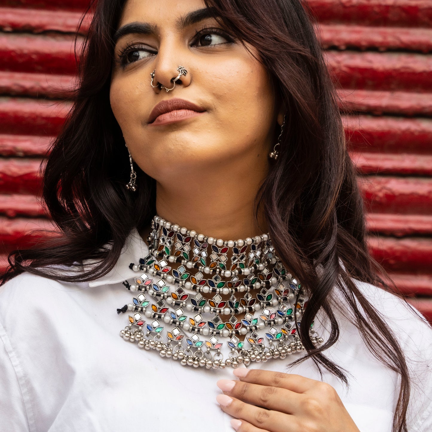 Rangeela Choker Set - Multicolour