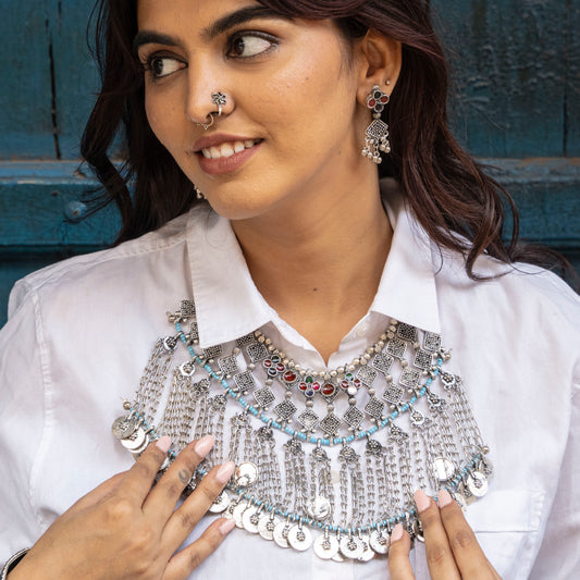 Afghaani Attrangi Silver Haar