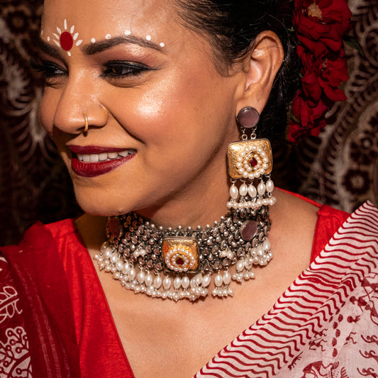 Kushmanda Necklace Set