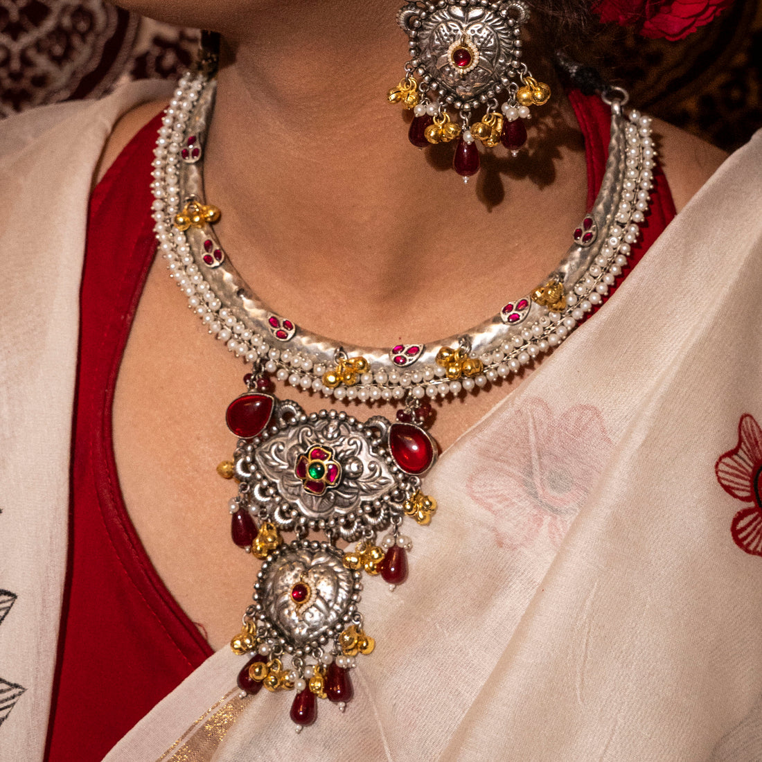 Manishasura Necklace Set