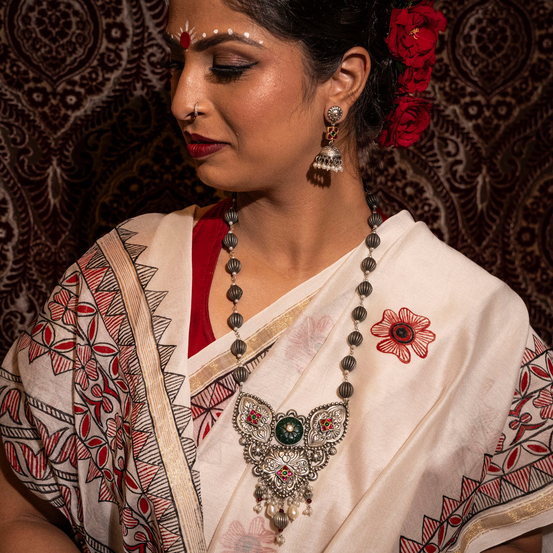 Vaibhavi Long Necklace Set