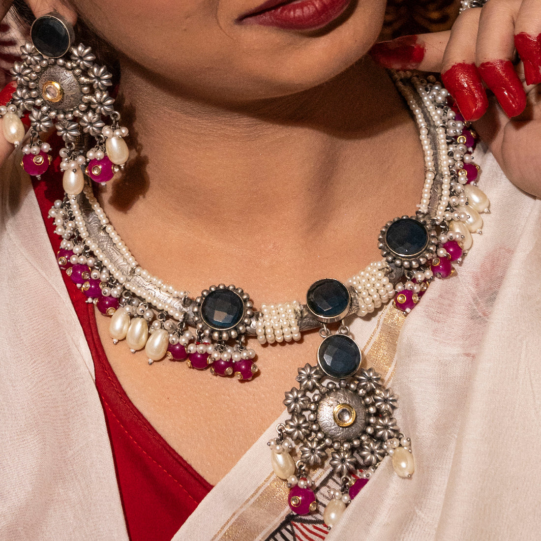 Padmavathi Necklace Set