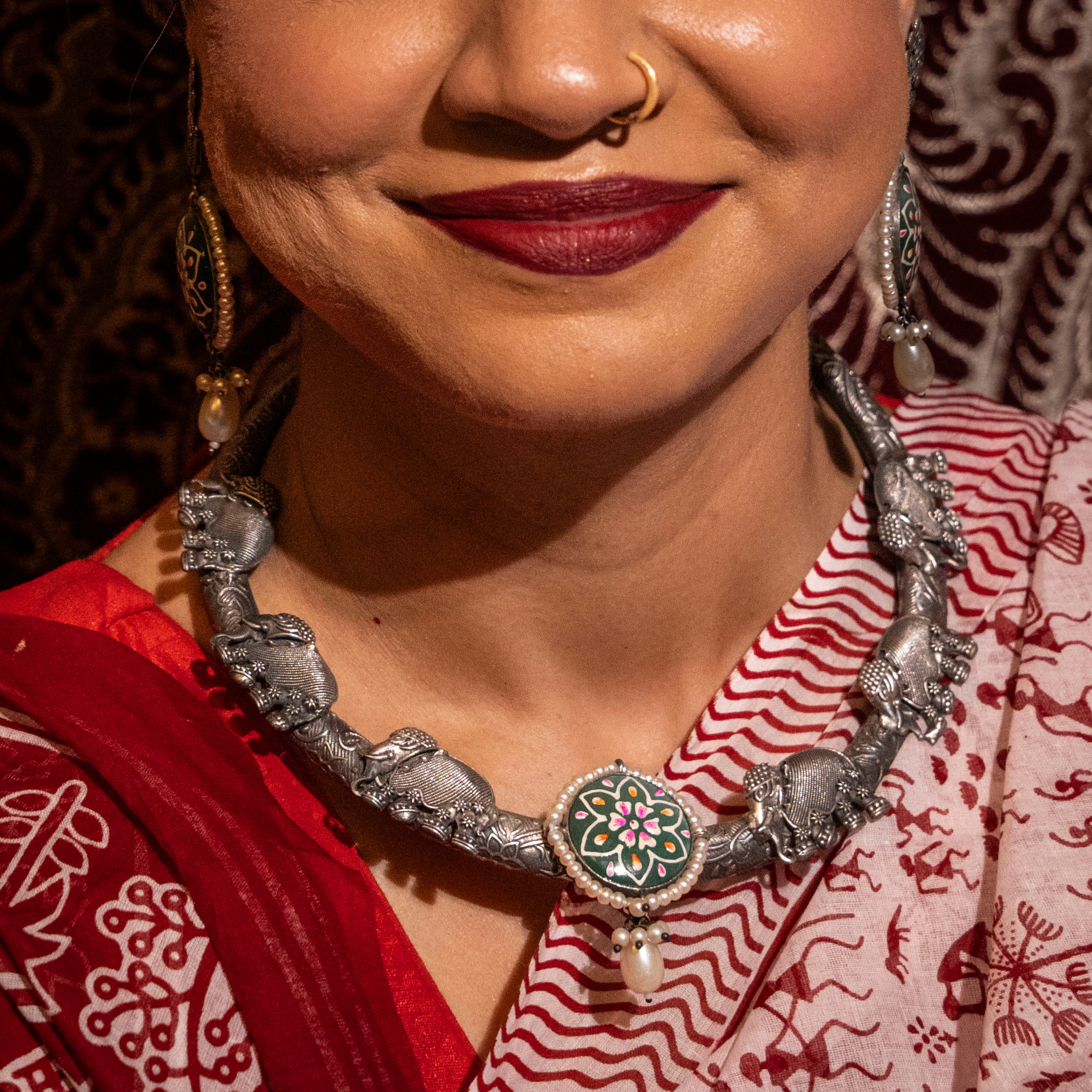 Haripriya Hasli Necklace Set