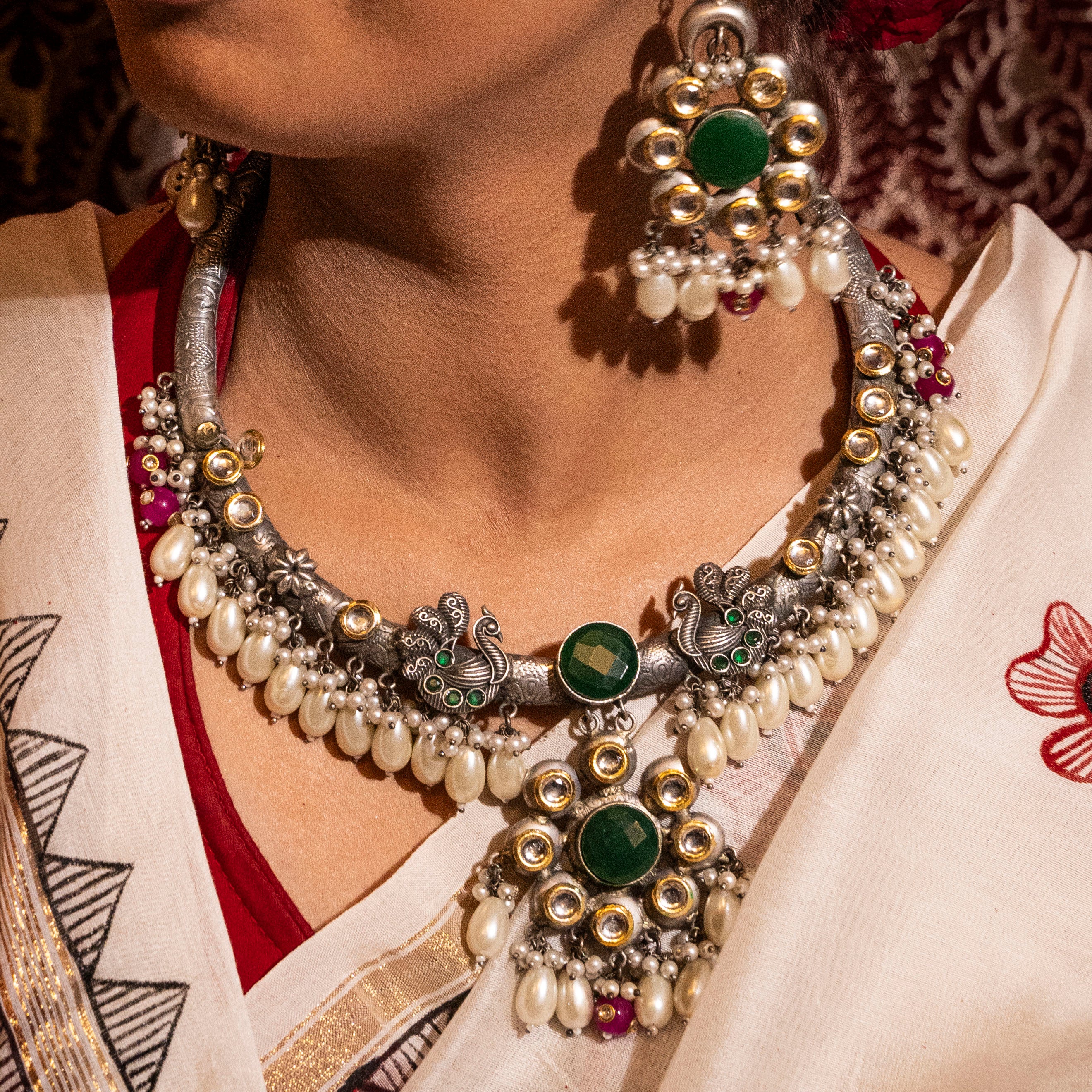 Rajeshwari Necklace Set