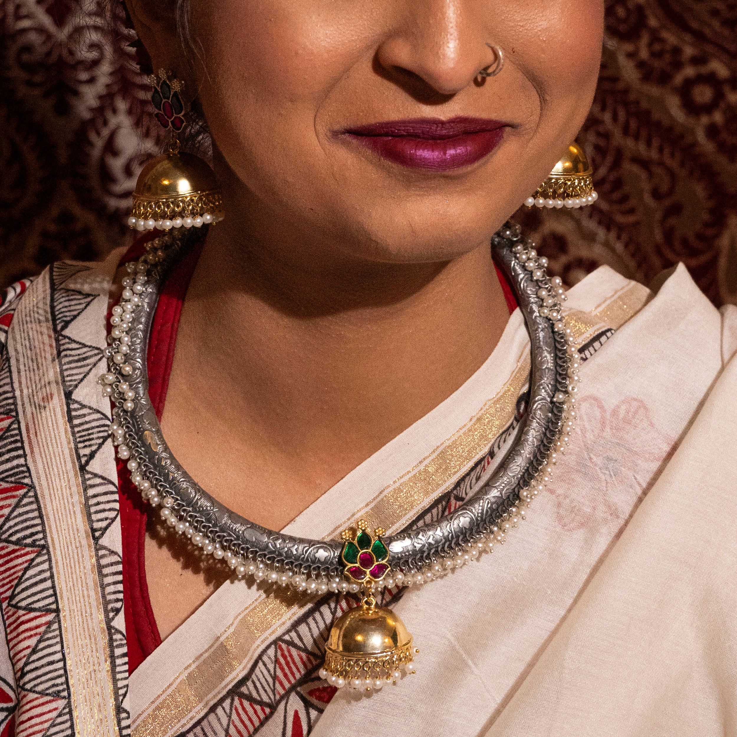 Shailaputri Hasli Necklace Set