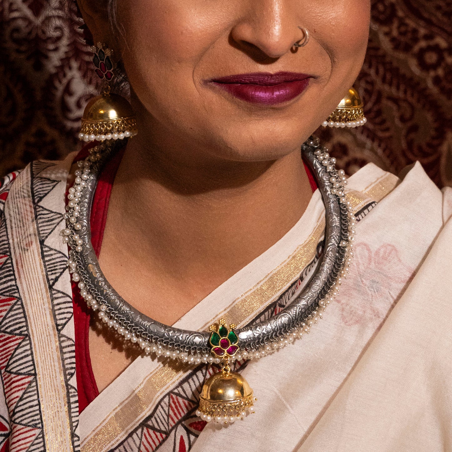 Shailaputri Hasli Necklace Set