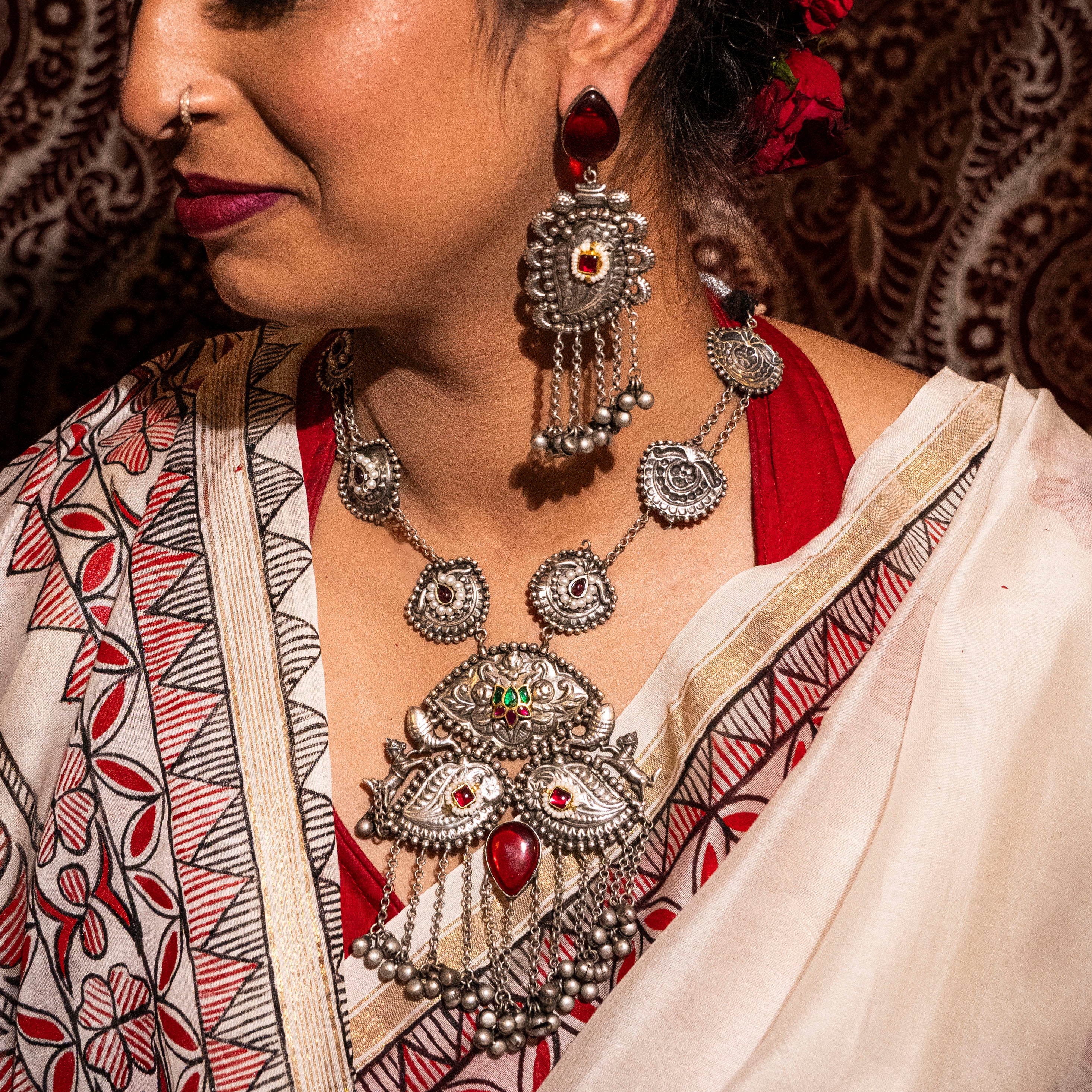 Vindhyavasini Necklace Set