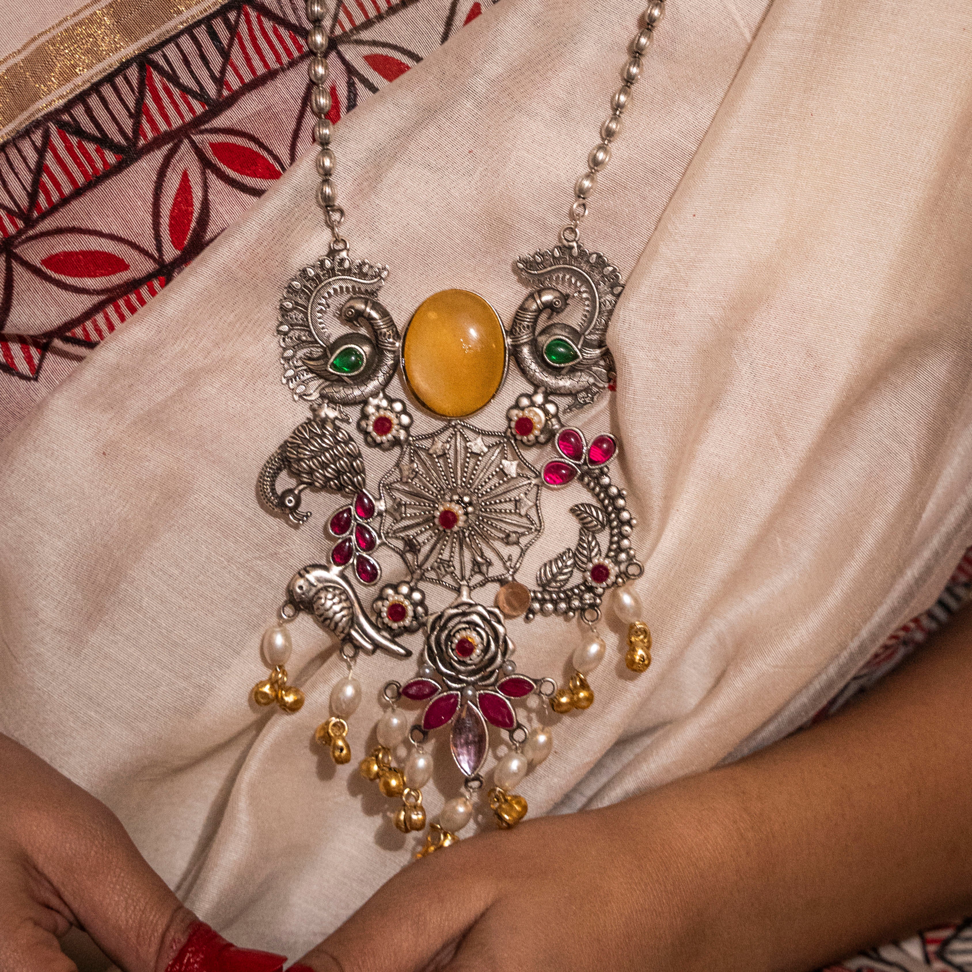 Karunamayi Long Necklace