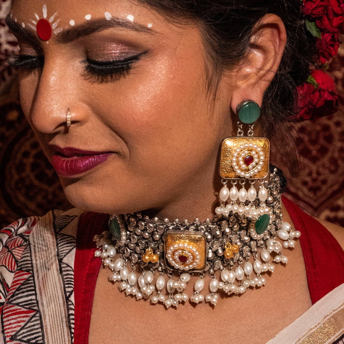 Bharavi Necklace Set