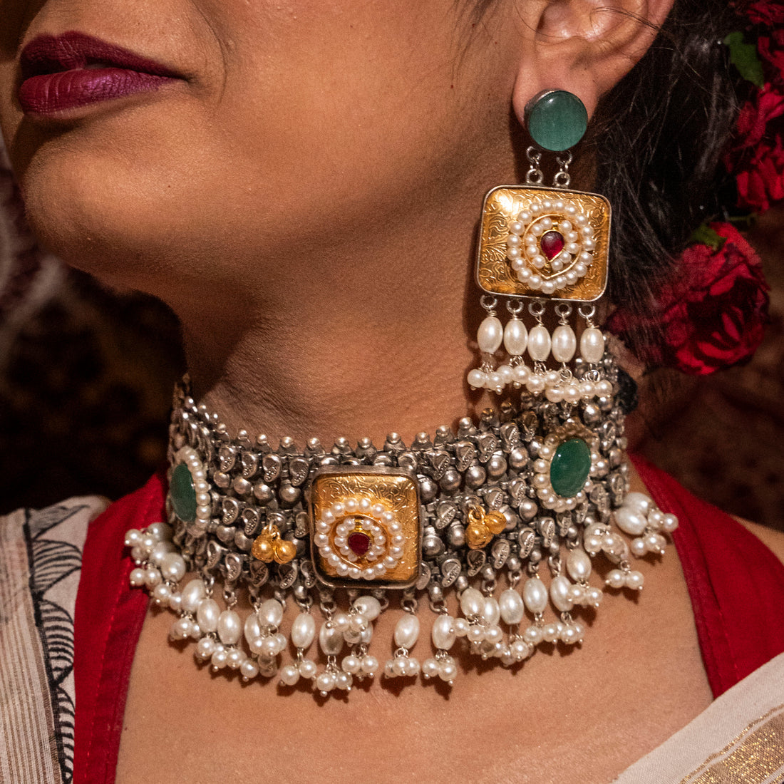 Bharavi Necklace Set