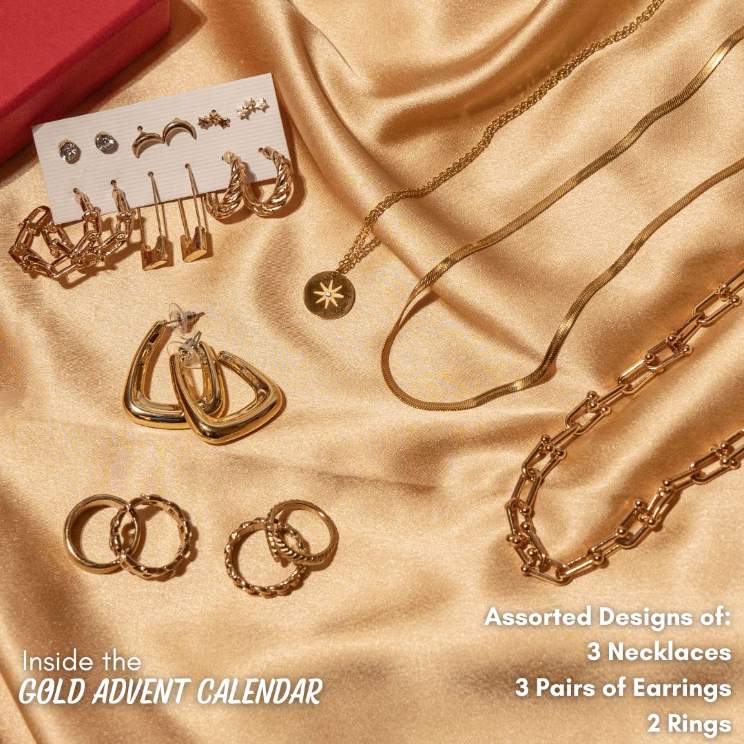 GOLD JEWELLERY - ADVENT CALENDAR