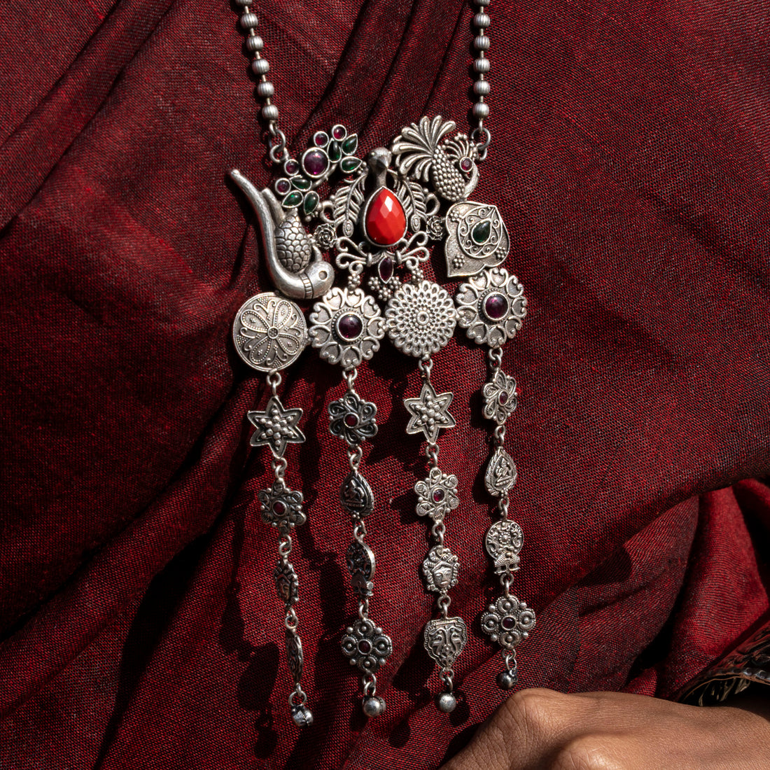 Manjari Fusion Long Necklace