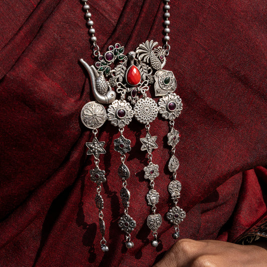 Manjari Fusion Long Necklace