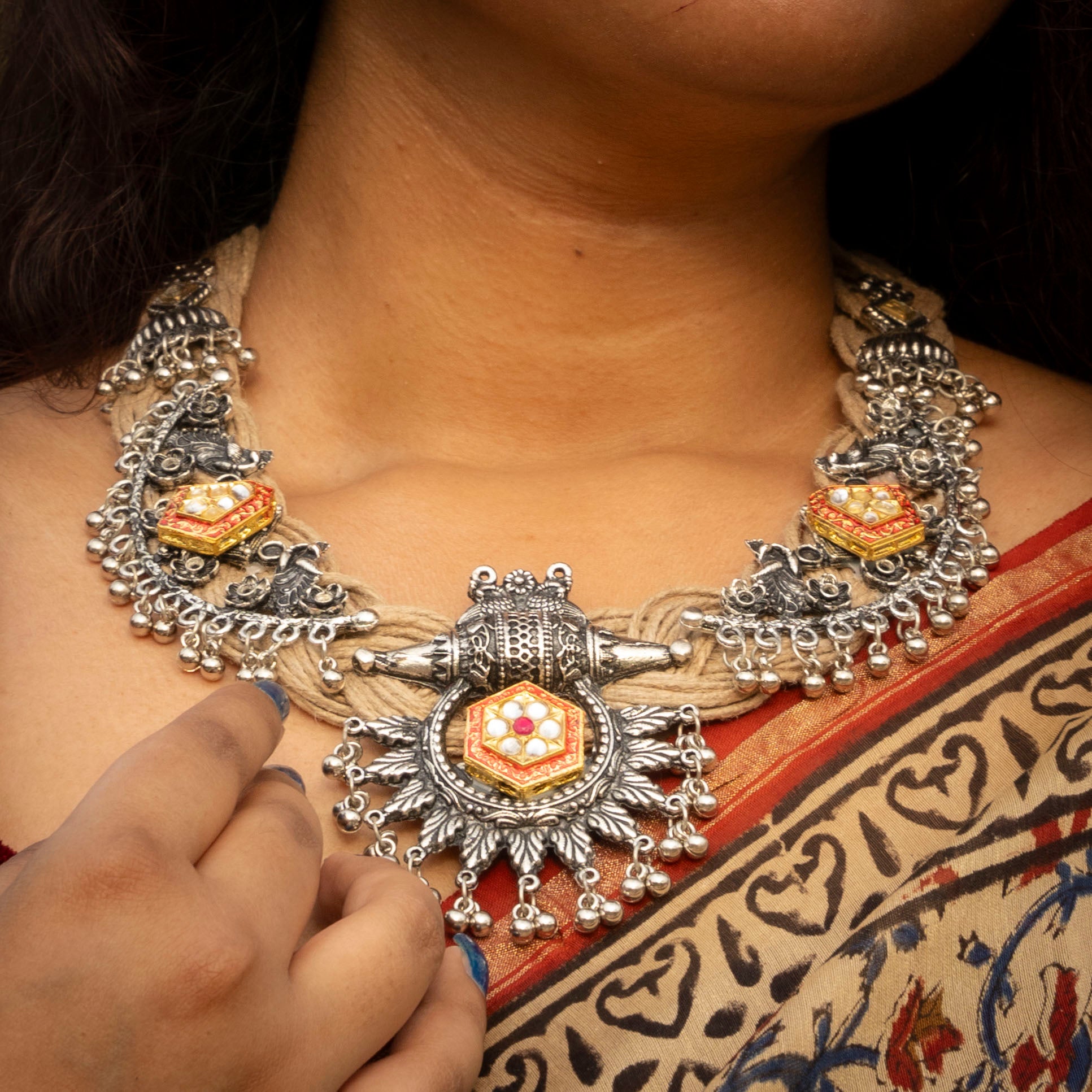 Meera Jute Necklace