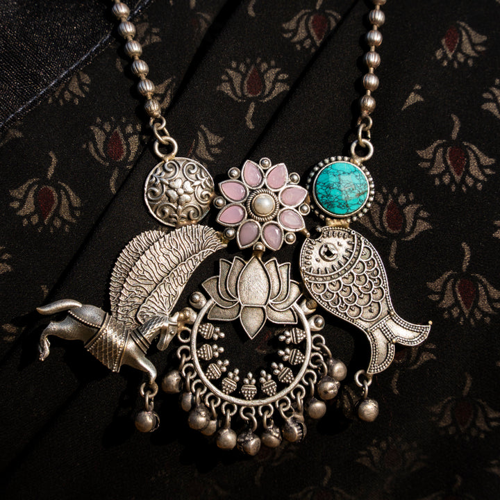 Myra Fusion Long Necklace