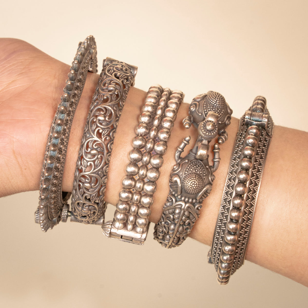 Panchali - Stack of 5 Bangles